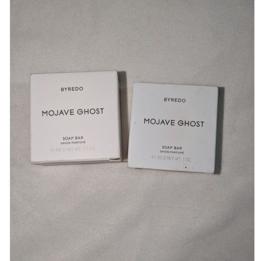 BYREDO Mojave Ghost Scented Soap Bar Set (50g / 1.7 oz & 30g / 1 oz) - NIB